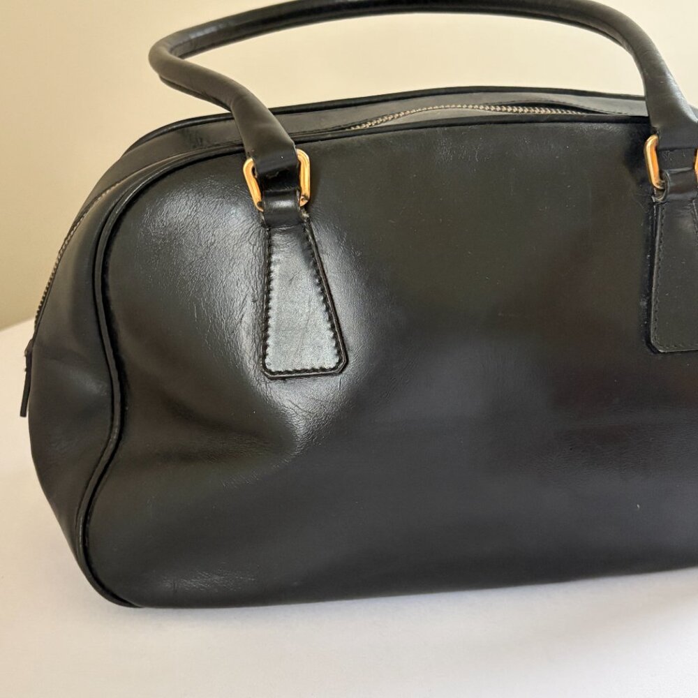 Vintage Prada Vitello Box Bauletto Bag - Picture 9 of 13